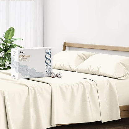 Mayfair Linen 100% Cotton Bed Sheets Queen Sheet Set by MayfairLinen