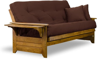 Nirvana Futons Brentwood Tray Arm Futon Sofabed Set by Nirvana+Futons