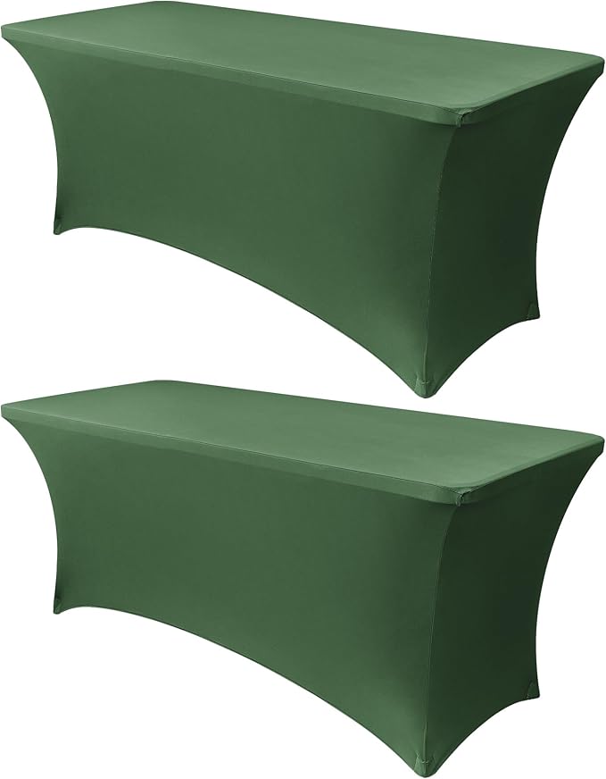Obstal 8Ft Stretch Spandex Table Cover by Obstal
