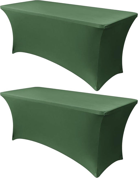 Obstal 8Ft Stretch Spandex Table Cover by Obstal