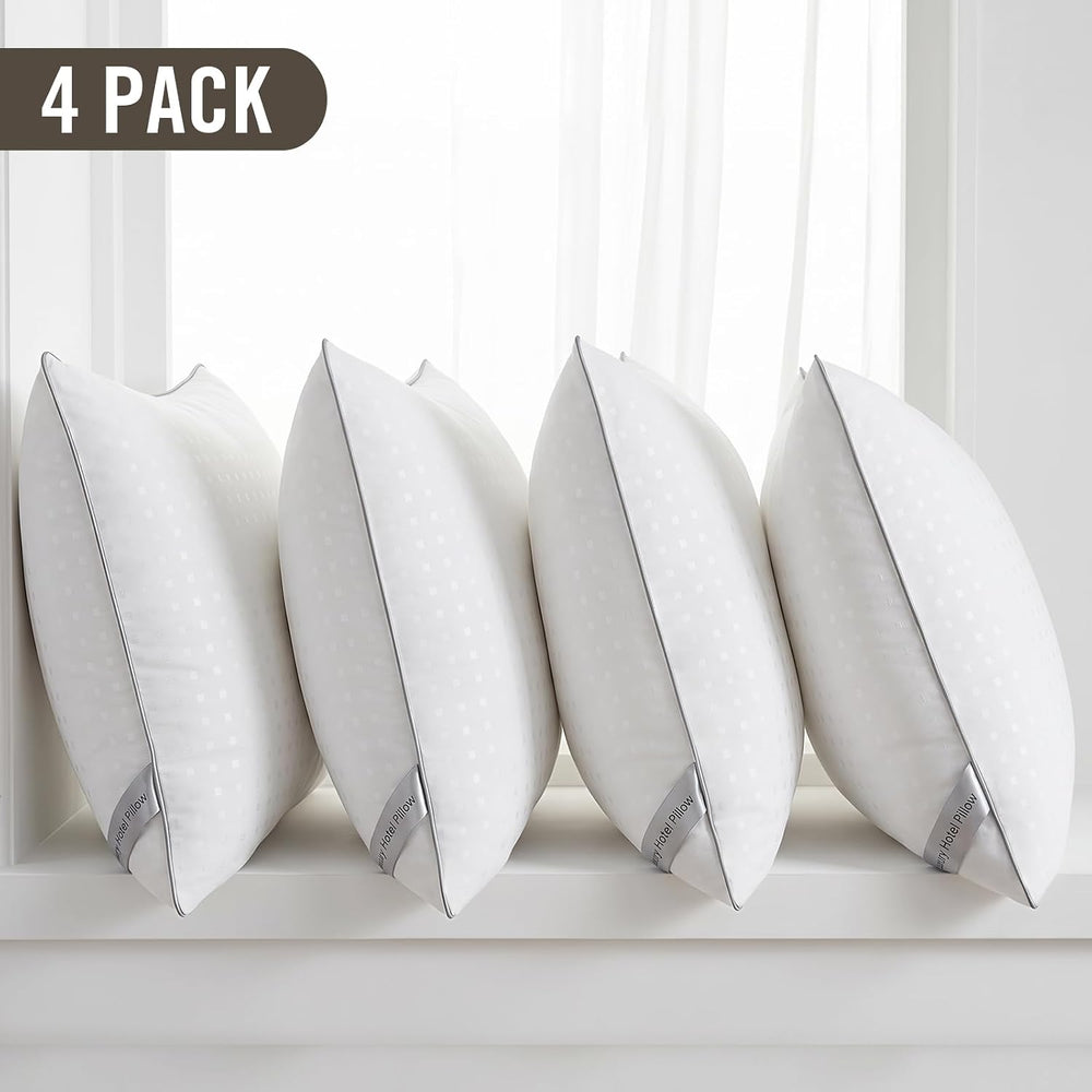 HIMOON Bed Pillows for Sleeping Set of 4,Standard Size Cooling Pillows 4 Pack...