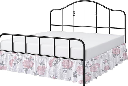 Cottington Lane Ruffled Bed Skirt Queen Size by CottingtonLane
