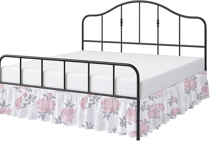 Cottington Lane Ruffled Bed Skirt Queen Size by CottingtonLane