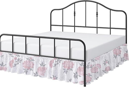 Cottington Lane Ruffled Bed Skirt Queen Size by CottingtonLane