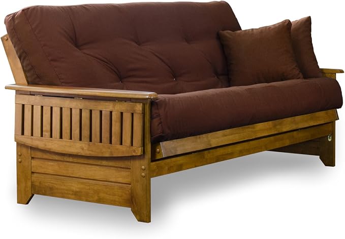Nirvana Futons Brentwood Tray Arm Futon Sofabed Set by Nirvana+Futons