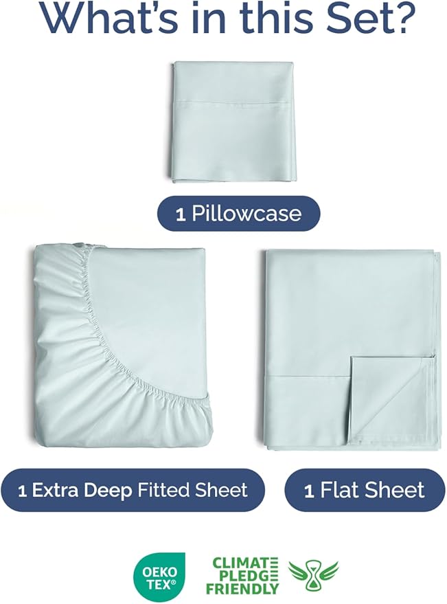 Extra Deep Pocket Twin XL Sheets - Image 2