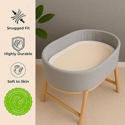 Organic Cotton Crib Mattress Protector - Image 3