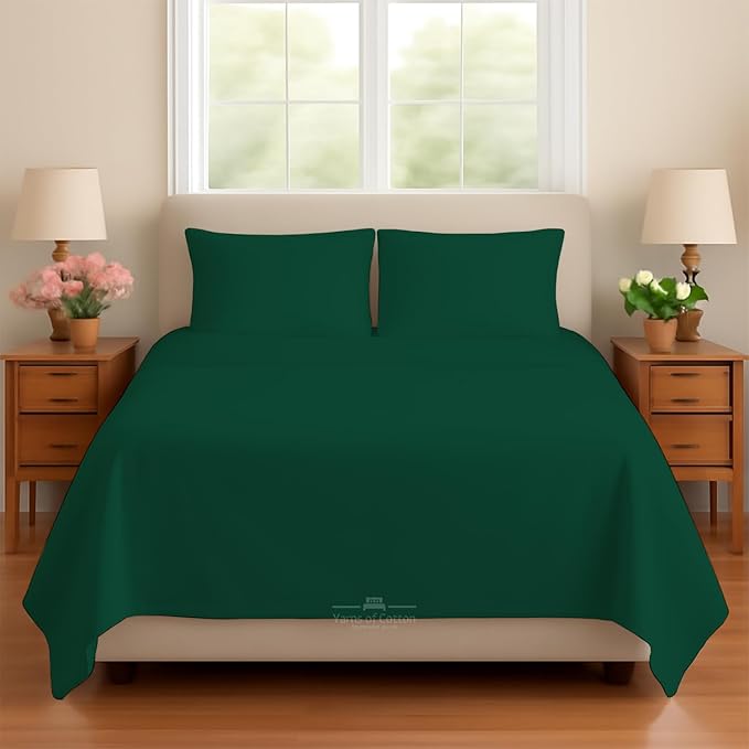 Sleeper Sofa 4 Piece Bed Sheet Set Premium Quality 100% Cotton 500 Thread Count by Yarns+of+Cotton