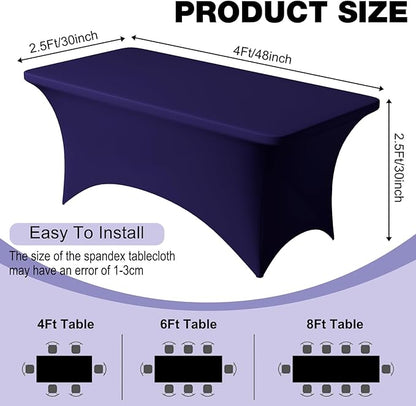 Trlyc 1 Pack 4FT Spandex Table Cloth - Image 4