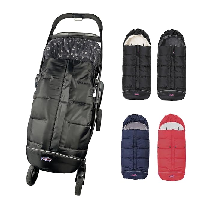 Front Height Adjustable Winter Waterproof Stroller Bunting Bag, Winter Stroller by funlife