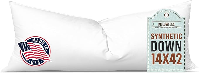 Pillowflex Synthetic Down Pillow Insert by Pillowflex