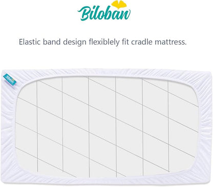 Cradle Bassinet Mattress Pad Cover - Image 4