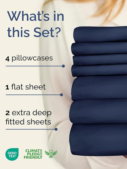 Extra Deep Split King Sheet Set - Image 2
