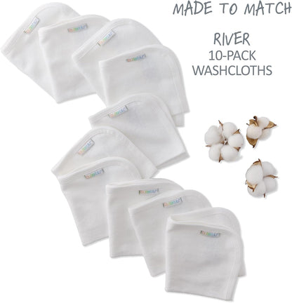 butterblu harper - 100% organic cotton hooded towels on a desk or shelf