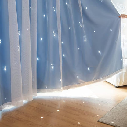 Star Blackout Curtains for Bedroom - Image 9