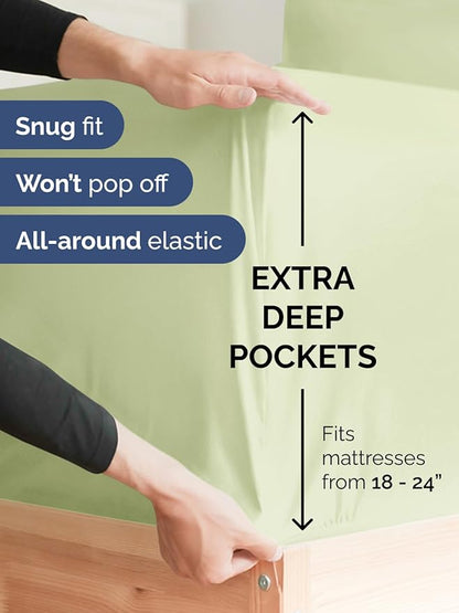 Extra Deep Pocket King Sheets - Image 3