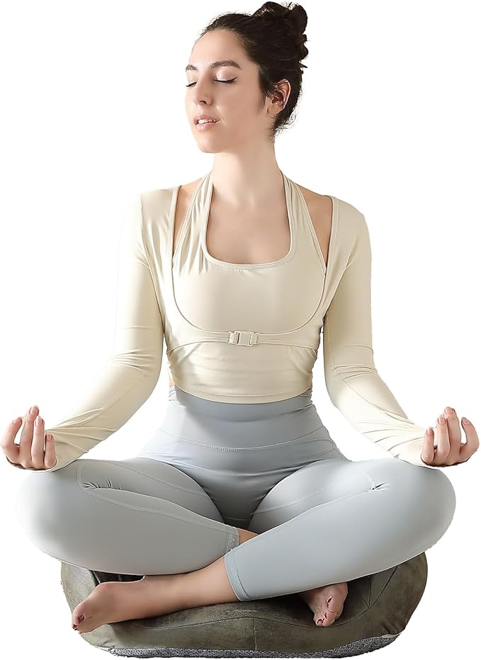 Meditation Cushion, Comfortable Floor Pillow - Image 9