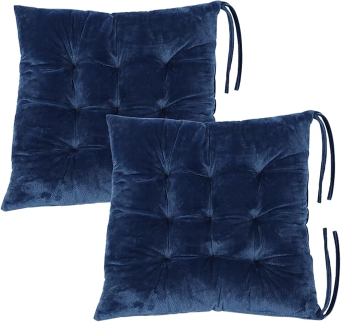 2 Pack Square Seat Cushion Chair Pads by MissSoul