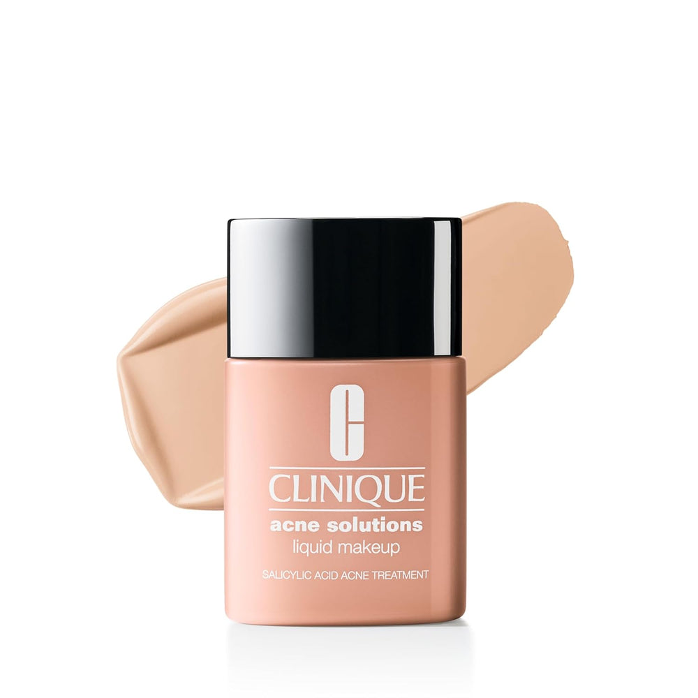 Clinique Acne Solutions Liquid Foundation Makeup With Salicylic Acid For Dry ...