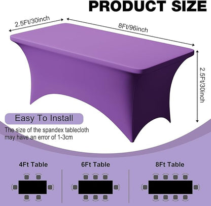 Trlyc 2 Pack 8FT Spandex Table Cloth - Image 4