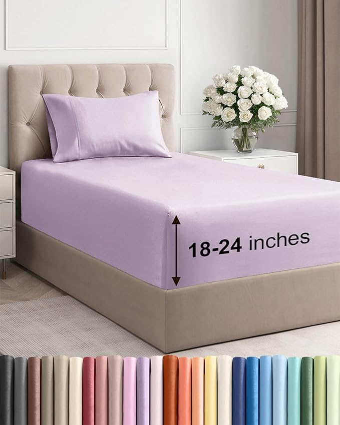 Extra Deep Pocket Twin Sheets by CGKUnlimited