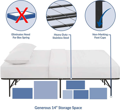 modway mod-5429 fba_ horizon replaces box spring-folding metal showing dimensions