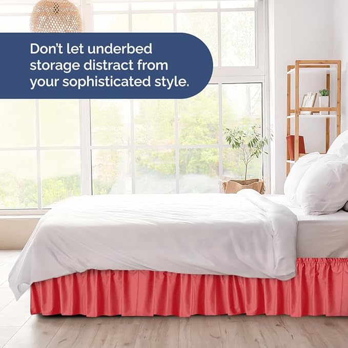 Wrap Around Dust Ruffle Bed Skirt - Image 8