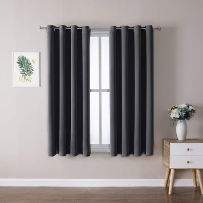 chrisdowa blackout curtains for bedroom and living room, main product view