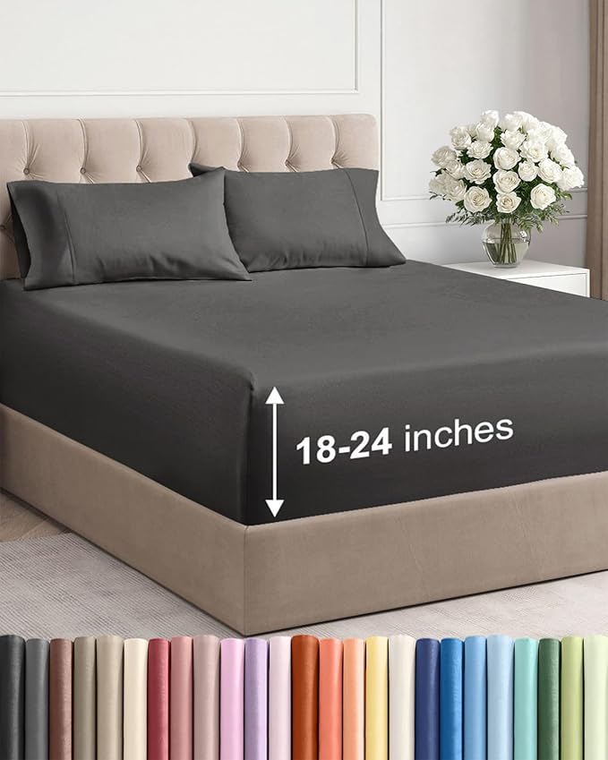 Extra Deep Pocket Queen Sheet Set by CGKUnlimited