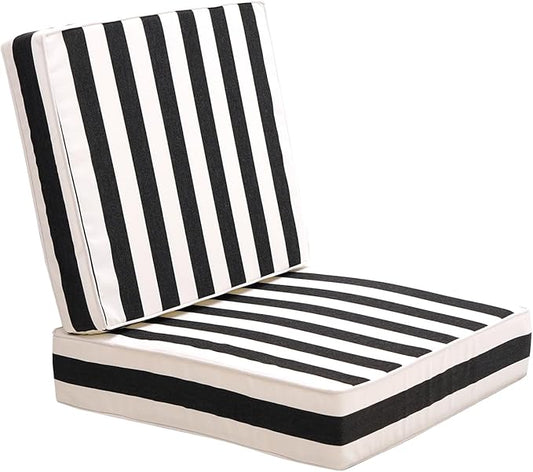 Outdoor Seat Cushions Set for Patio Furniture Deep Seating Patio Cushion Set by LEBENLIEBEFOLLOWUS