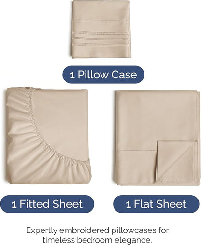 Twin Size 3 Piece Sheet Set - Image 2