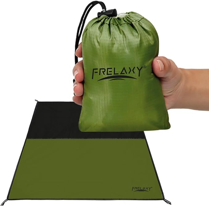 Frelaxy Pocket Picnic Blanket, Waterproof Sandproof Beach Mat, Compact Camping by Frelaxy