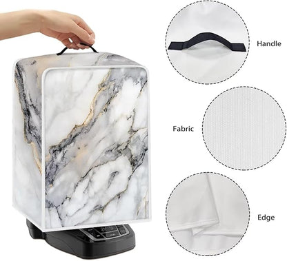 Marble Coffee Maker Cover for Kitchen - Image 5