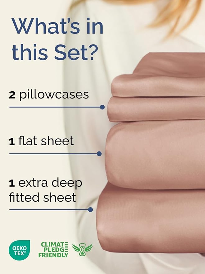 Extra Deep Pocket Queen Sheet Set - Image 2