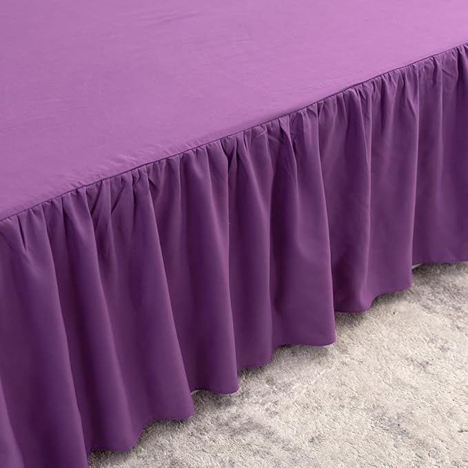 Bed Skirt King Size Ruffled Bed Skirt - Image 3