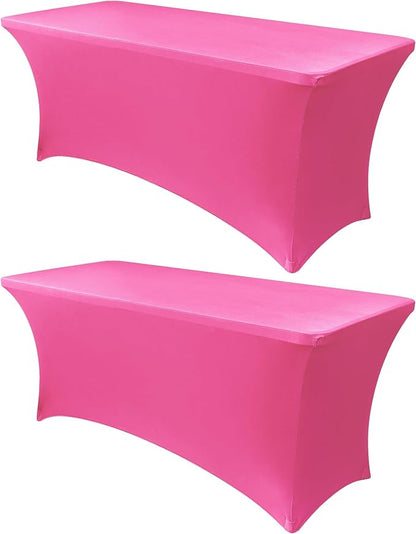 Obstal 6ft Stretch Spandex Table Cover by Obstal