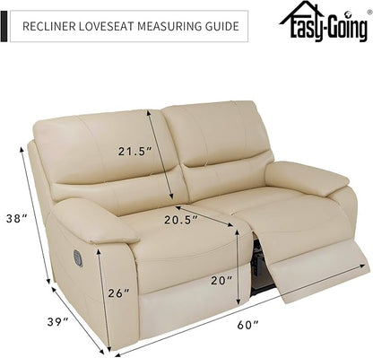 Easy-Going 6 Pieces Recliner Loveseat Stretch Sofa Slipcover Sofa Cover - Image 5