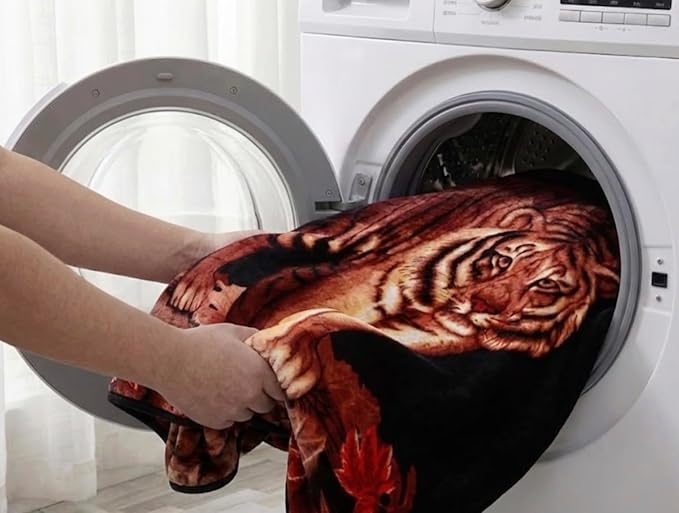 Hiyoko Heavy Korean Mink Tiger Blanket - Image 7