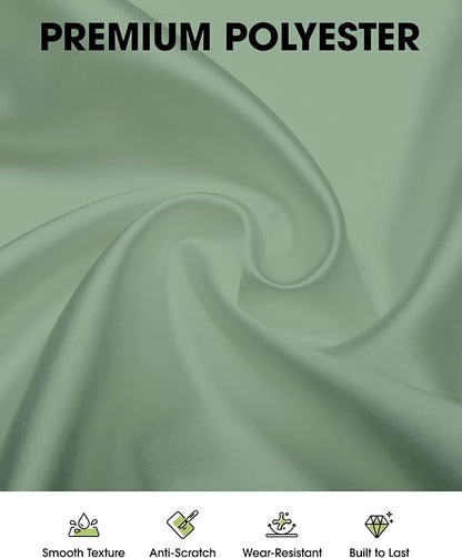 Pureegg Rectangle Table Cloth 60" x 84" – 8 Packs, Durable Polyester Tablecloth - Image 2