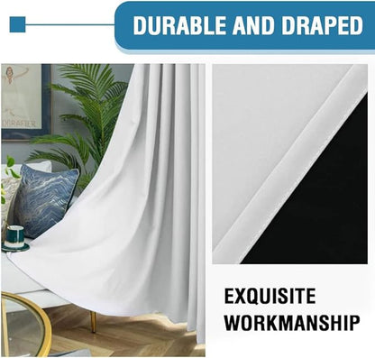 H.VERSAILTEX 100% Blackout Patio Curtains Thermal Insulated Curtains - Image 8