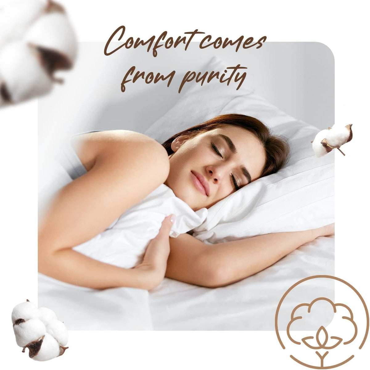 3 piece, 100% egyptian cotton sheets king size on a desk or shelf