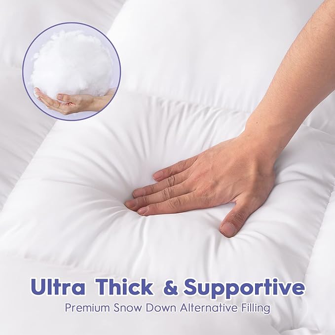 ABENE King Size Mattress Topper - Image 6