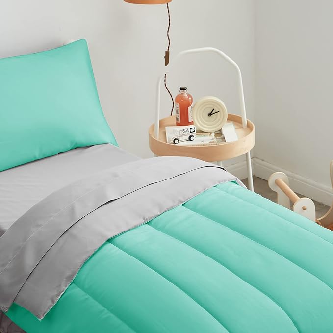 UOZZI BEDDING 4 Pieces Toddler Bedding Set Ultra Soft and Breathable Toddler - Image 4