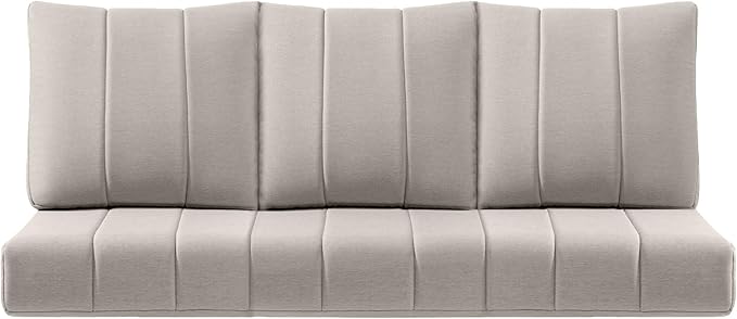 Luxury 24x24x6 Inch Kitty Patio Couch Cushions Set of 3 by ACTREST