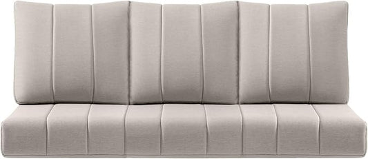 Luxury 24x24x6 Inch Kitty Patio Couch Cushions Set of 3 by ACTREST