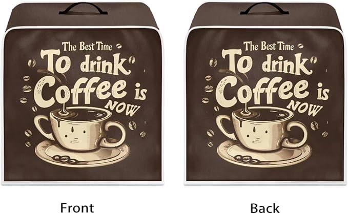 Fun Coffee Maker Cover Protector - Image 2