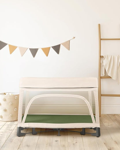 Blissful Diary Muslin Mini Crib Sheets, Pack and Play Mattress Sheets Fitted - Image 6