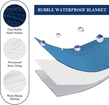 Waterproof Blanket for Bed Couch Sofa Car, Soft Leakproof Dog Blanket - Image 2