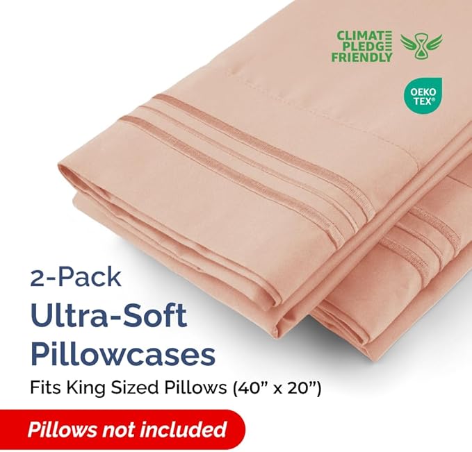 King Pillow Cases Set of 2 - Image 2