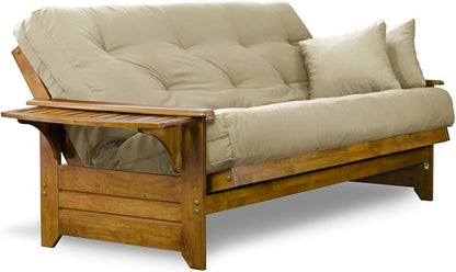 Nirvana Futons Brentwood Tray Arm Futon Sofabed Set - Image 5